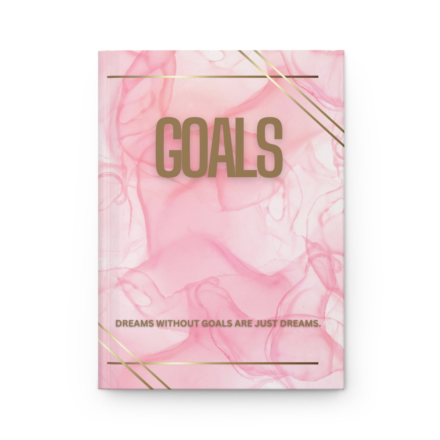 The CEO Blueprint Agency Goal Setting Matte Hardcover Journal (Ruled) for Adults & Teens