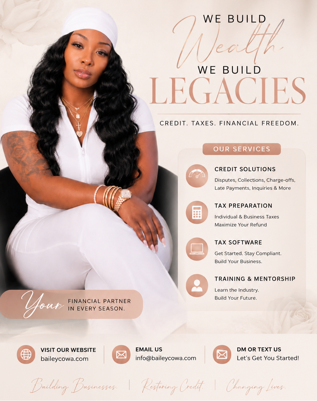 Bailey and Co. Wealth Agency services